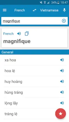 French-Vietnamese Dictionary android App screenshot 7